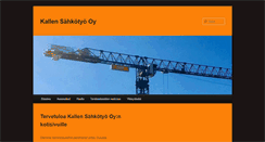 Desktop Screenshot of kallensahkotyo.omasivu.fi